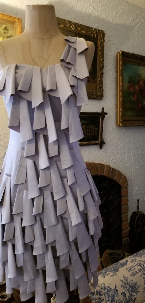 Rare Opulence Dove Grey Party Dress